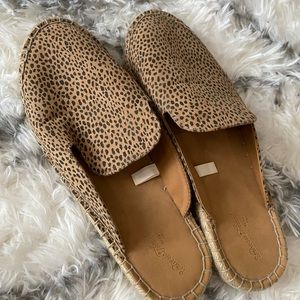 Cheetah slip ons